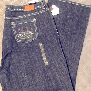 NWT Plus Size Marc Ecko RED JEANS